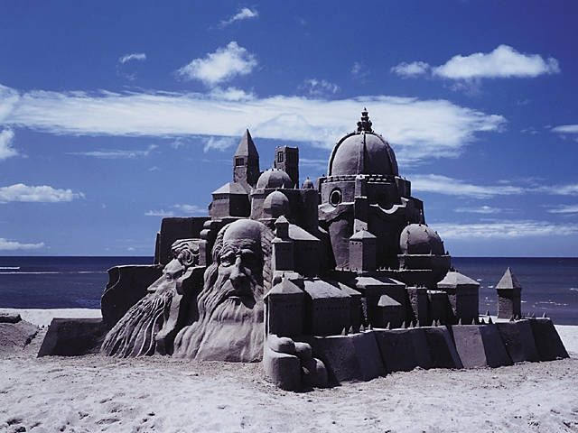 鹿児島のフォトジェニックスポット② 吹上浜砂の祭典