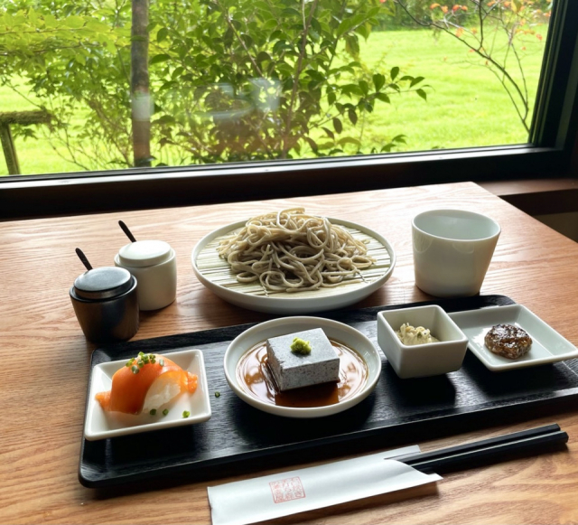 【指宿&開聞岳×ドライブ】石臼挽き手打ち 森の蕎麦屋