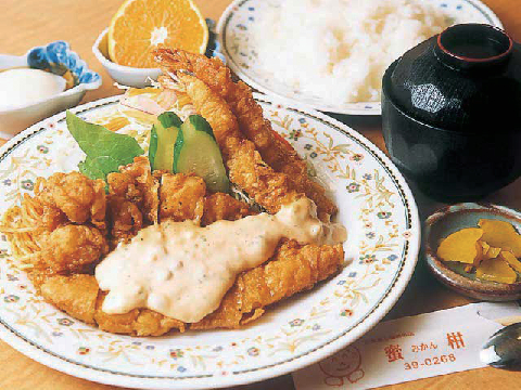 【宮崎のチキン南蛮】お食事の店 蜜柑