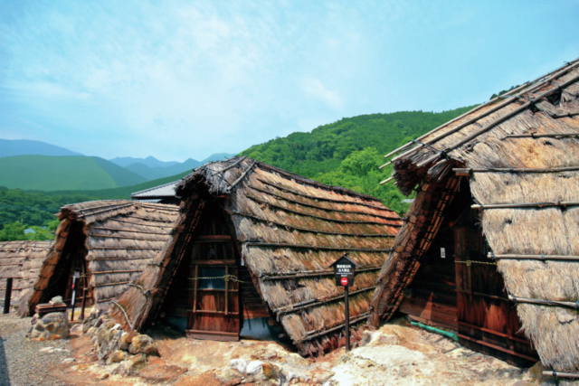 【別府温泉×八湯スポット】湯の花小屋が立ち並ぶ湯の花の里「みょうばん湯の里」
