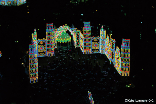 神戸の夜景スポット5選⑤ 神戸ルミナリエ