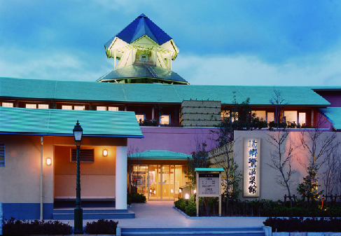 湯郷鷺温泉館