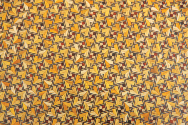 【箱根寄木細工講座】こちらが代表的な模様です