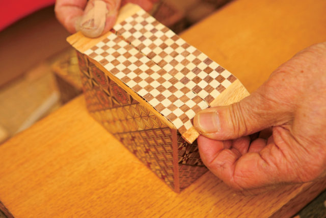 【箱根寄木細工講座】3時間目 寄木細工ができるまで