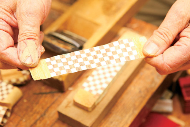 【箱根寄木細工講座】3時間目 寄木細工ができるまで