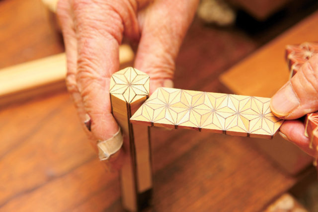 【箱根寄木細工講座】3時間目 寄木細工ができるまで