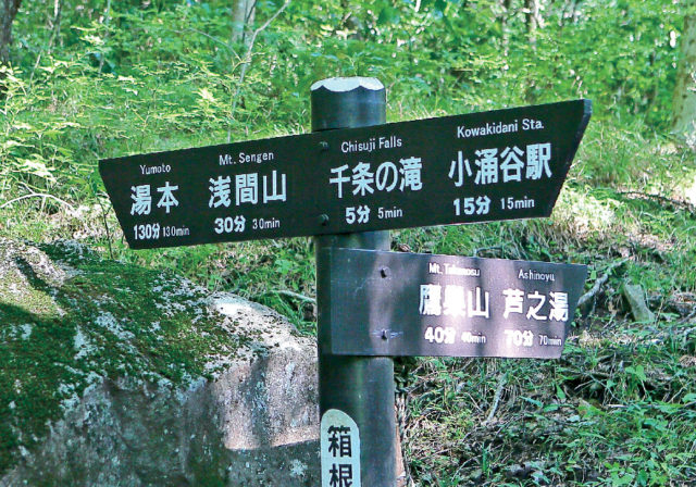 【箱根・宮ノ下&小涌谷×観光】千条の滝・浅間山コース