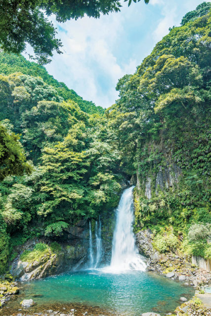 大滝の遊歩道開通で河津七滝めぐりが6年ぶりに復活