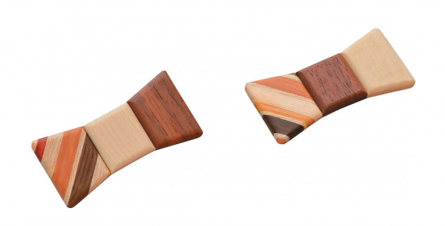 リボンヘアゴム 各2200円