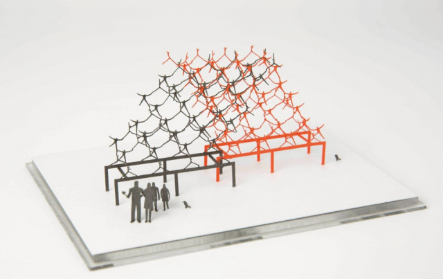 テラダモケイ 1/100建築模型用添景セットシリーズ 1870円