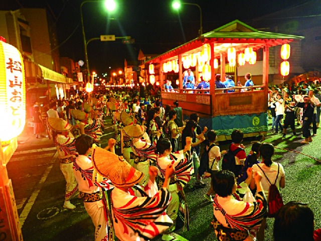 備中たかはし松山踊り