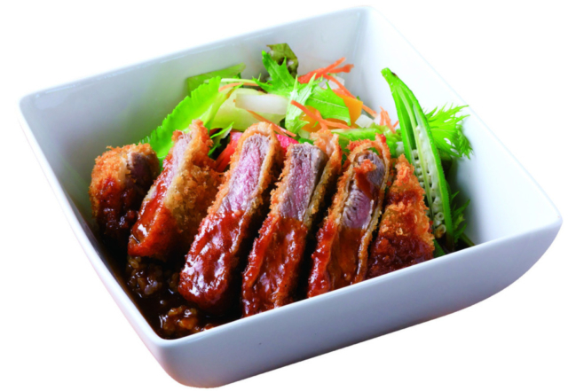 淡路牛を使用した贅沢なカツ丼「しぶれっと」