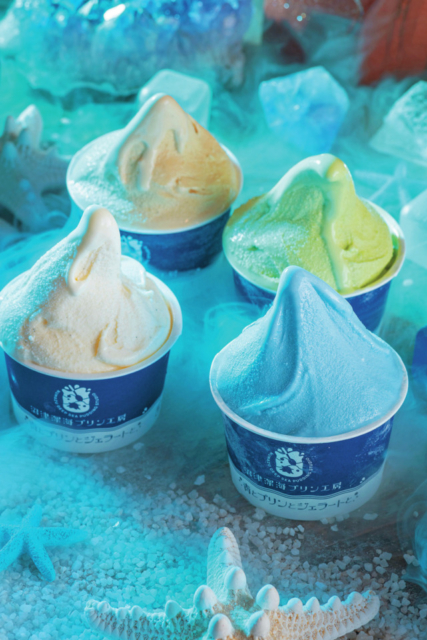 【沼津港観光モデルコース】ちょっと立ち寄り 沼津深海プリン工房 青とプリンとジェラートと