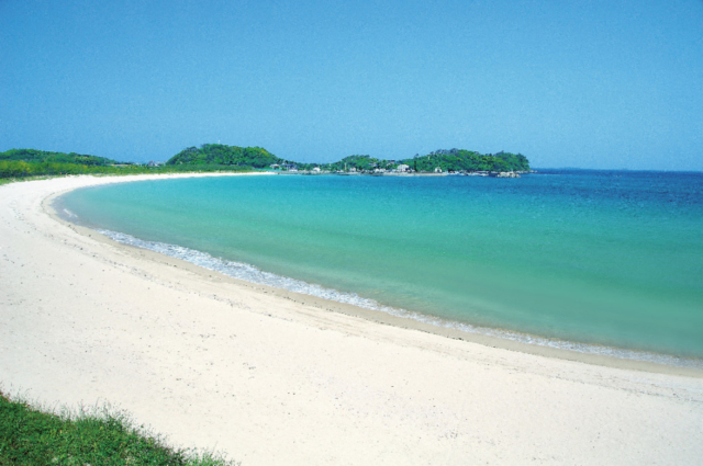 【長崎・壱岐×観光①】壱岐を代表する美しい浜「筒城浜」