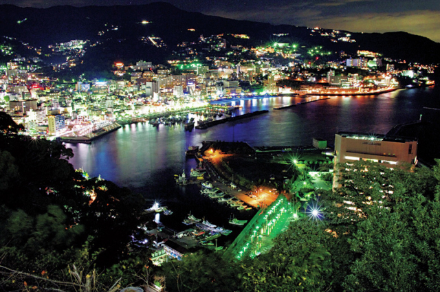 【山から】熱海城