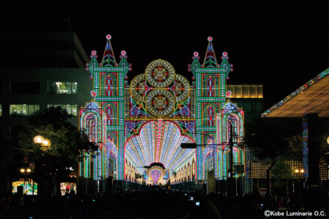 神戸の夜景スポット5選⑤ 神戸ルミナリエ
