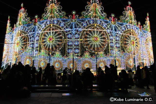 神戸の夜景スポット5選⑤ 神戸ルミナリエ