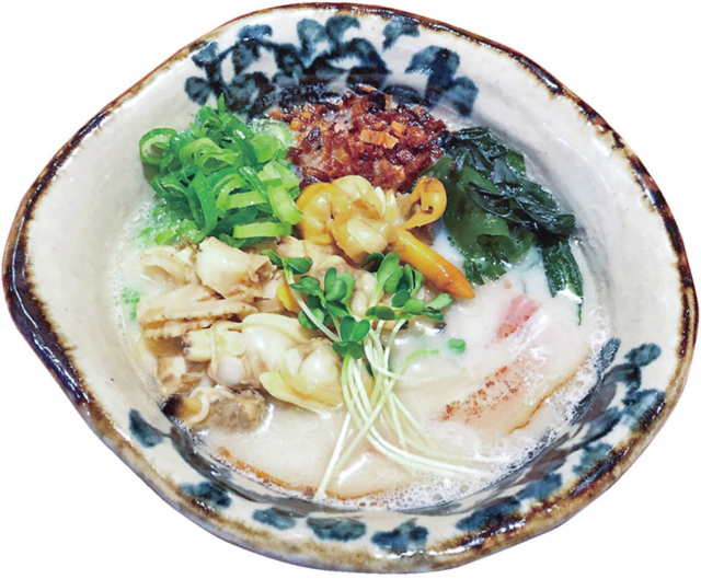 【佐世保グルメ×貝白湯ラーメン】元祖 貝白湯 らーめん砦 万津店
