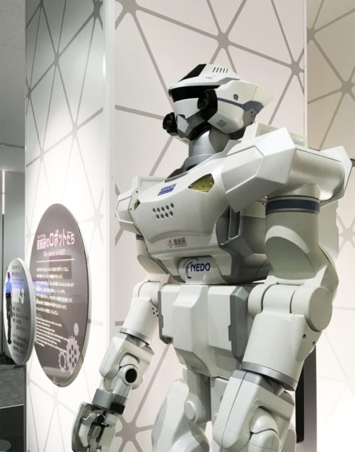 ロボットコーナーに注目!