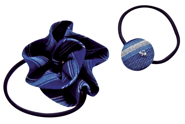 縞模様が勢ぞろい「もめんや藍」