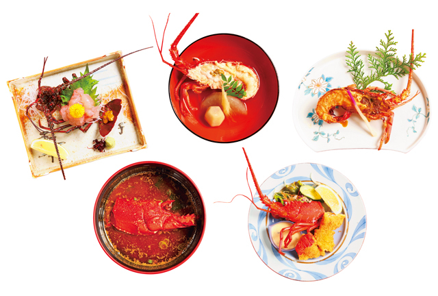 捌きたての新鮮な伊勢えびをさまざまな調理法で堪能「割烹大喜」