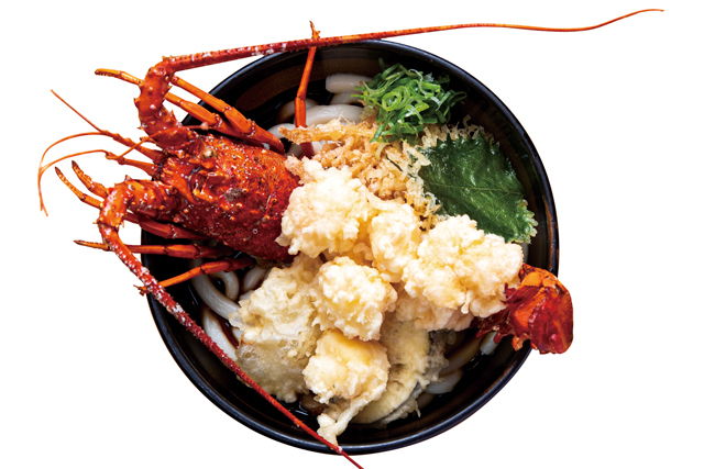 伊勢えびと伊勢うどん2大名物の贅沢なコラボ「まめや」