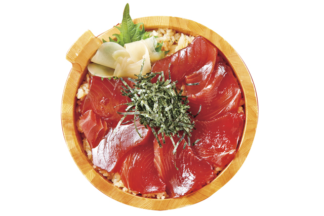 かつおがのったてこね寿司は甘辛い味に食が進む「すし久」