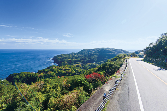 パールロードをドライブ