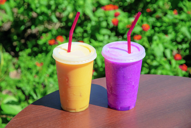 【川平湾周辺のグルメスポット】島ジュース花花