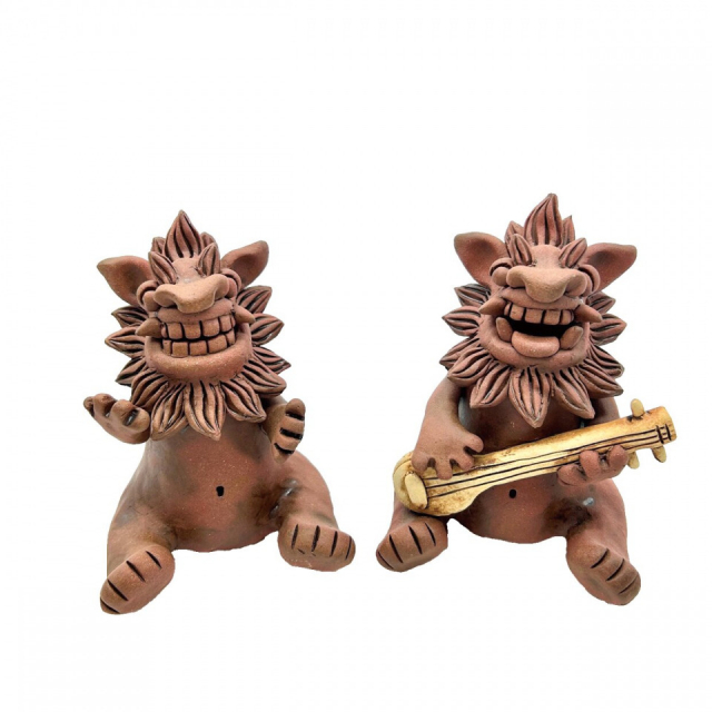 個性あふれるシーサーたちがお待ちかね「シーサーモノガタリ」