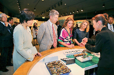 お楽しみ① 真珠博物館でパールを知る