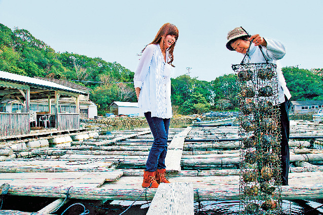 真珠取り出し&アクセサリー作り体験