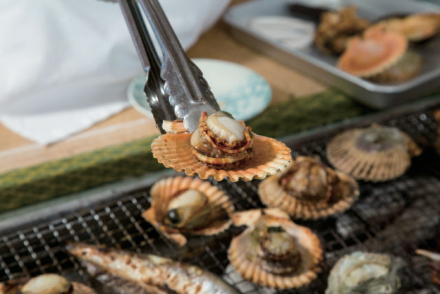 海女小屋体験 火場・広の浜