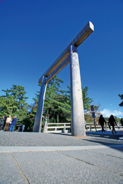 伊勢神宮内宮参拝ルート① 宇治橋大鳥居