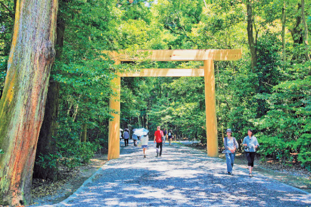 伊勢神宮外宮参拝ルート③ 表参道
