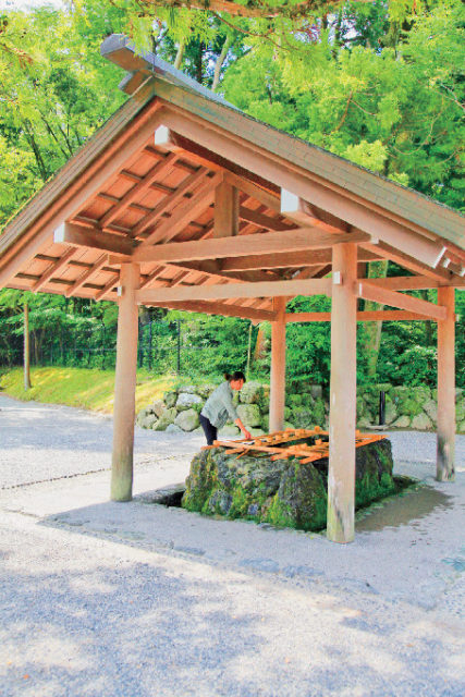 伊勢神宮外宮参拝ルート② 手水舎