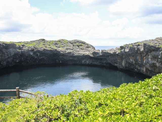 【宮古島5島ドライブ】通り池(下地島)