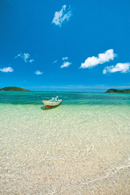 手つかずの自然が残る秘境のビーチ