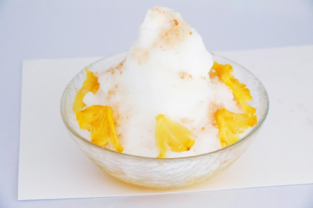 ピューレとこだわりの氷が織り成すおいしさ