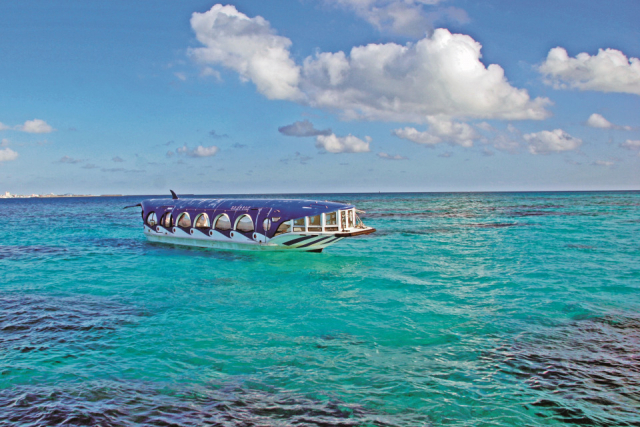 南西観光 グラスボート 竹富島海底遊覧