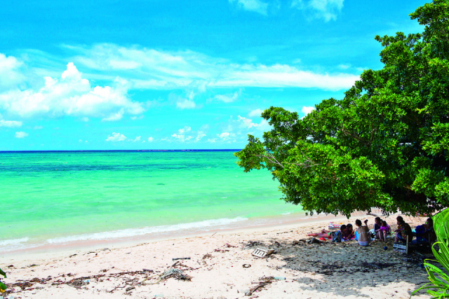 【鳩間島の観光スポット】屋良浜