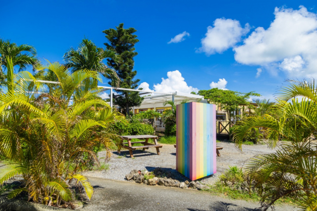 カラフルなスムージーでクールダウン「AOSORA PARLOR」