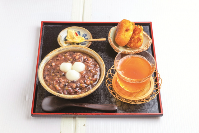 おばぁ直伝の宮古ぜんざいを食べやすくアレンジ「宮古ぜんざいと家めしの店 眞茶屋」
