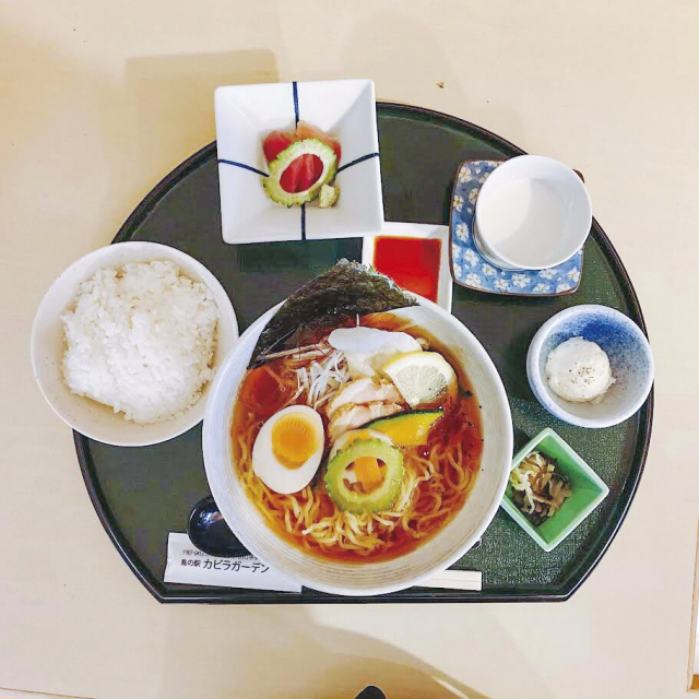 【川平湾周辺のランチスポット】島の駅 カビラガーデン