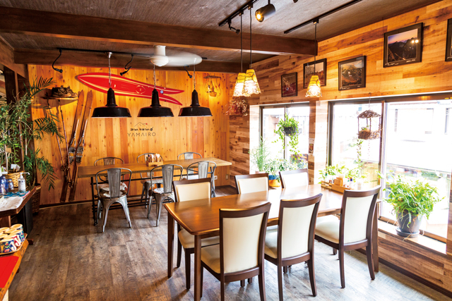 ボリューム満点の食事ができる「朝ごはん午後ごはん YAMAIRO」