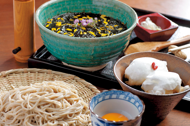 【東山・ひがし茶屋街のランチスポット】茶そば 武右衛門