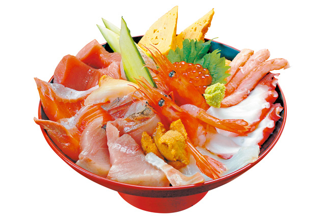 近江町市場の旬魚介たっぷり店名を冠した豪華丼「能加万菜 市場屋 近江町総本店」