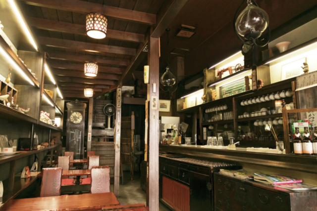 古きよき時代を再現した店「だんべえ茶寮」