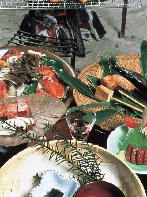 囲炉裏の御宿 花敷の湯