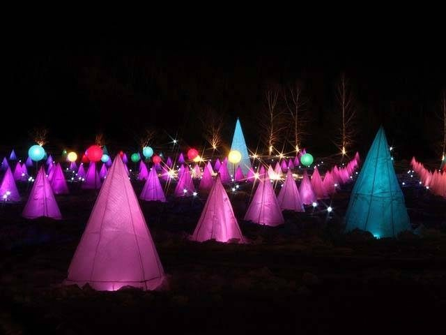 おとふけ十勝川白鳥まつり彩凛華